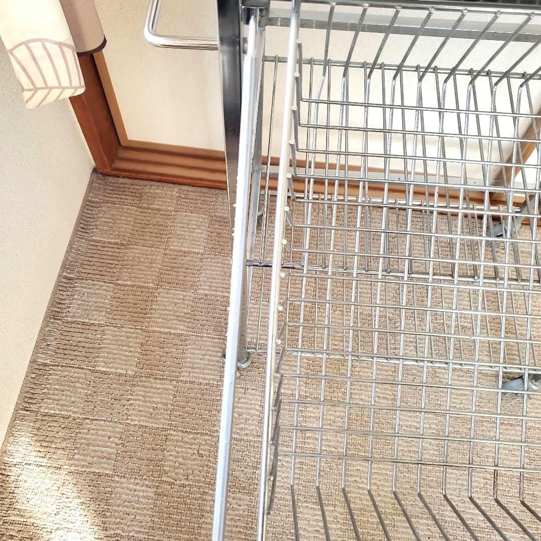 アスプルンド マーブルトップトローリー L キッチンワゴン キャスター付き