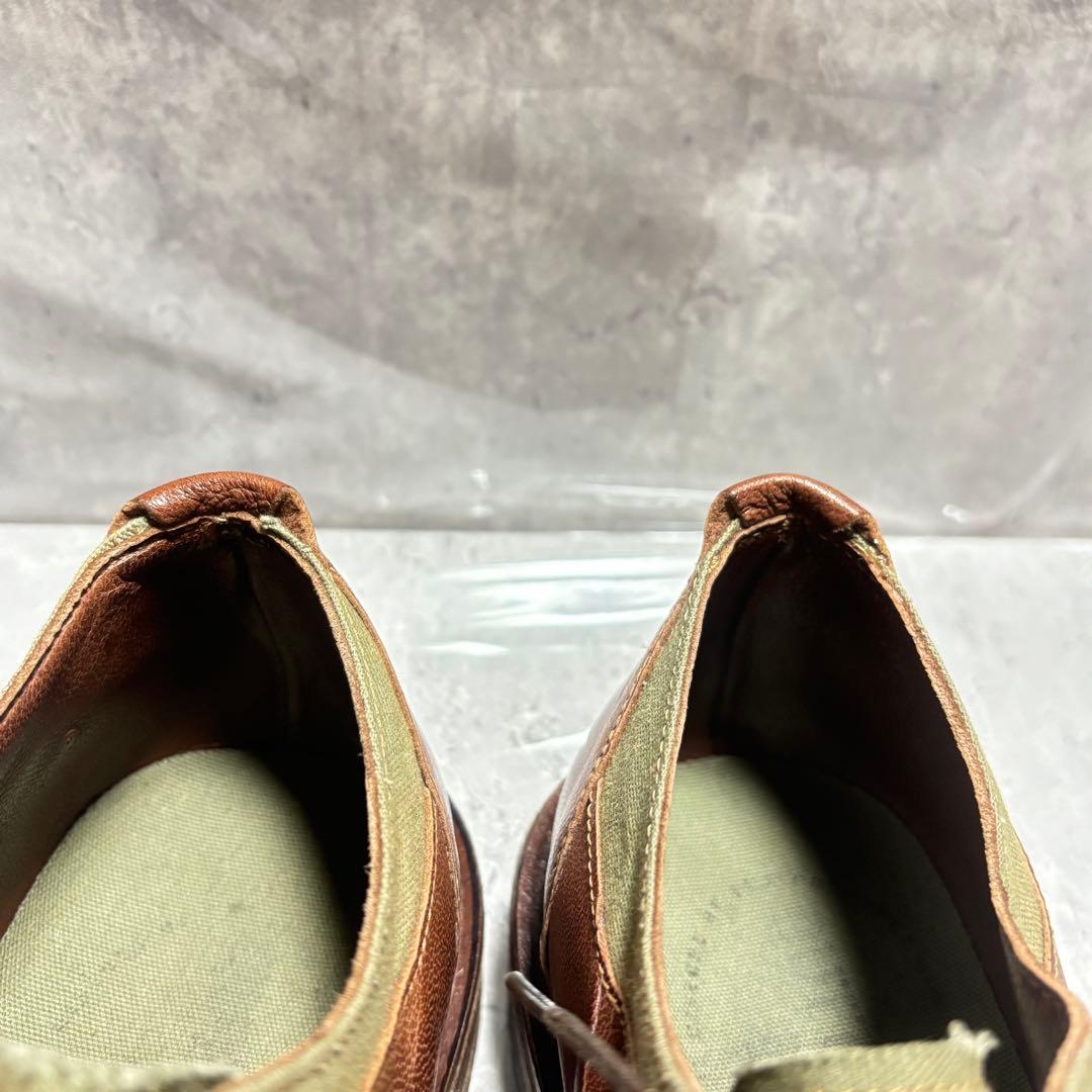 【新品未使用】BUTTERO ドレスシューズ 27cm レザー キャンバス