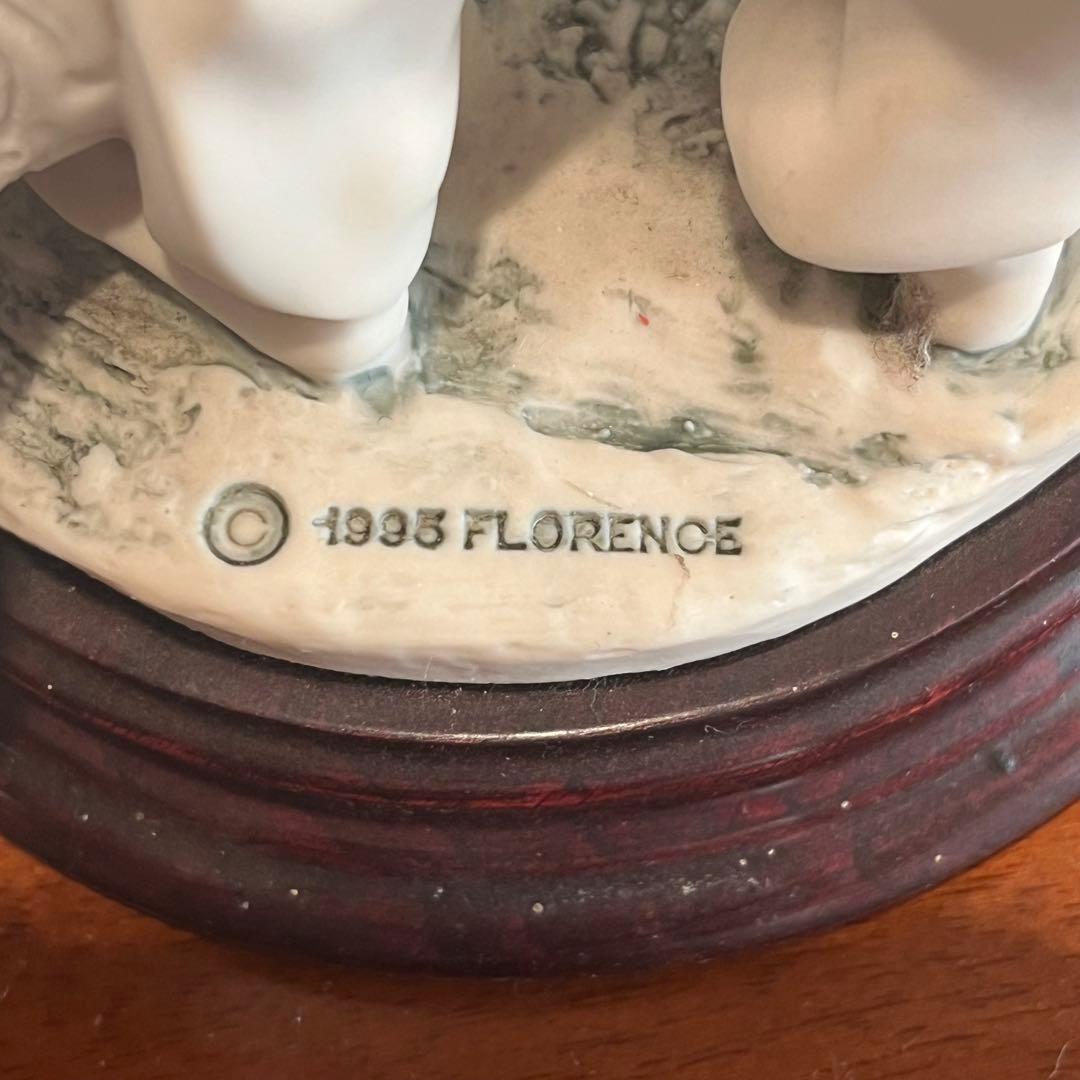 ジョゼッペアルマーニ　美品　ウェディング　恋人　結婚式　新郎新婦　陶器　人形