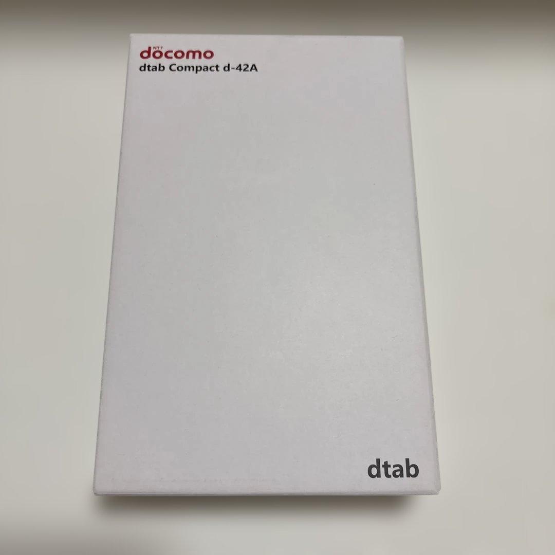 【ほぼ新品】dtab Compact d-42A ネイビー docomo
