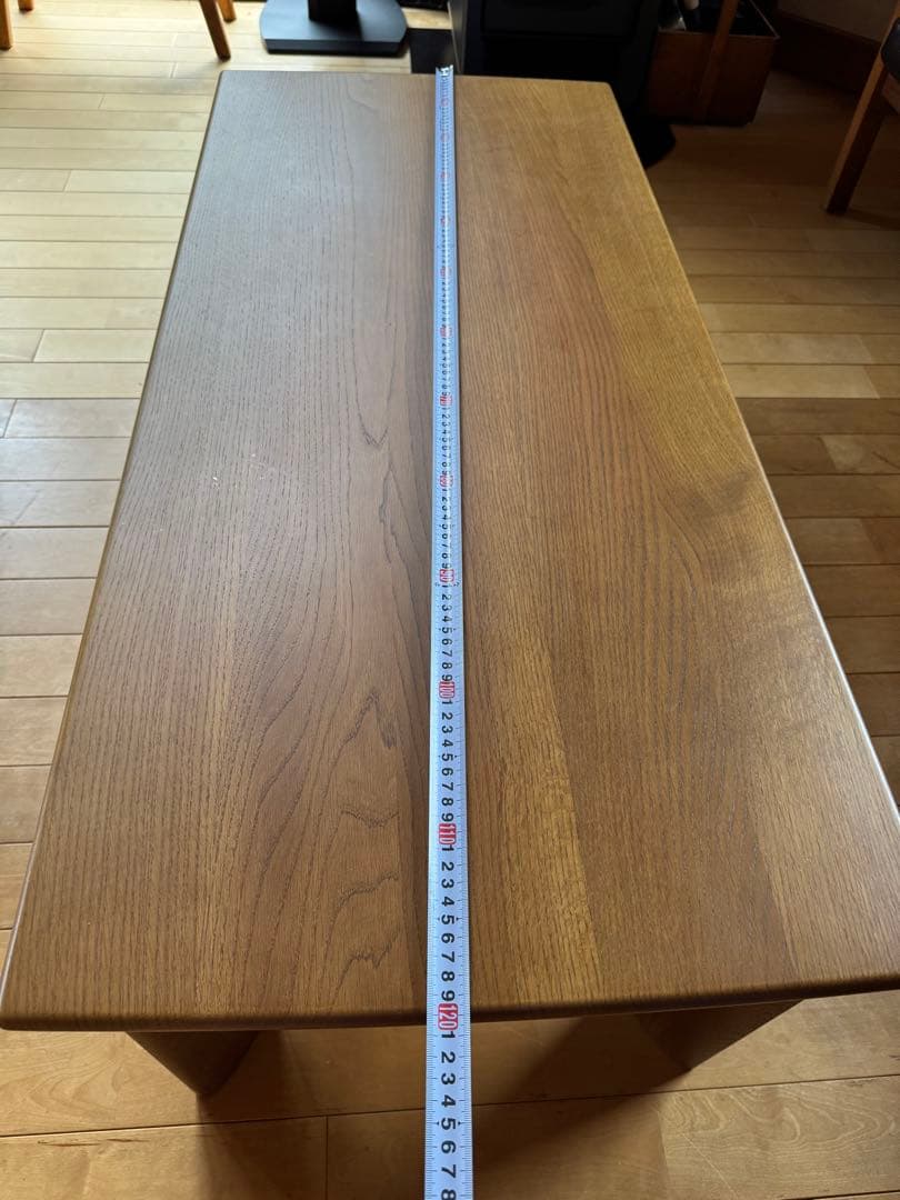 木製センターテーブル 引き出し付き カリモク