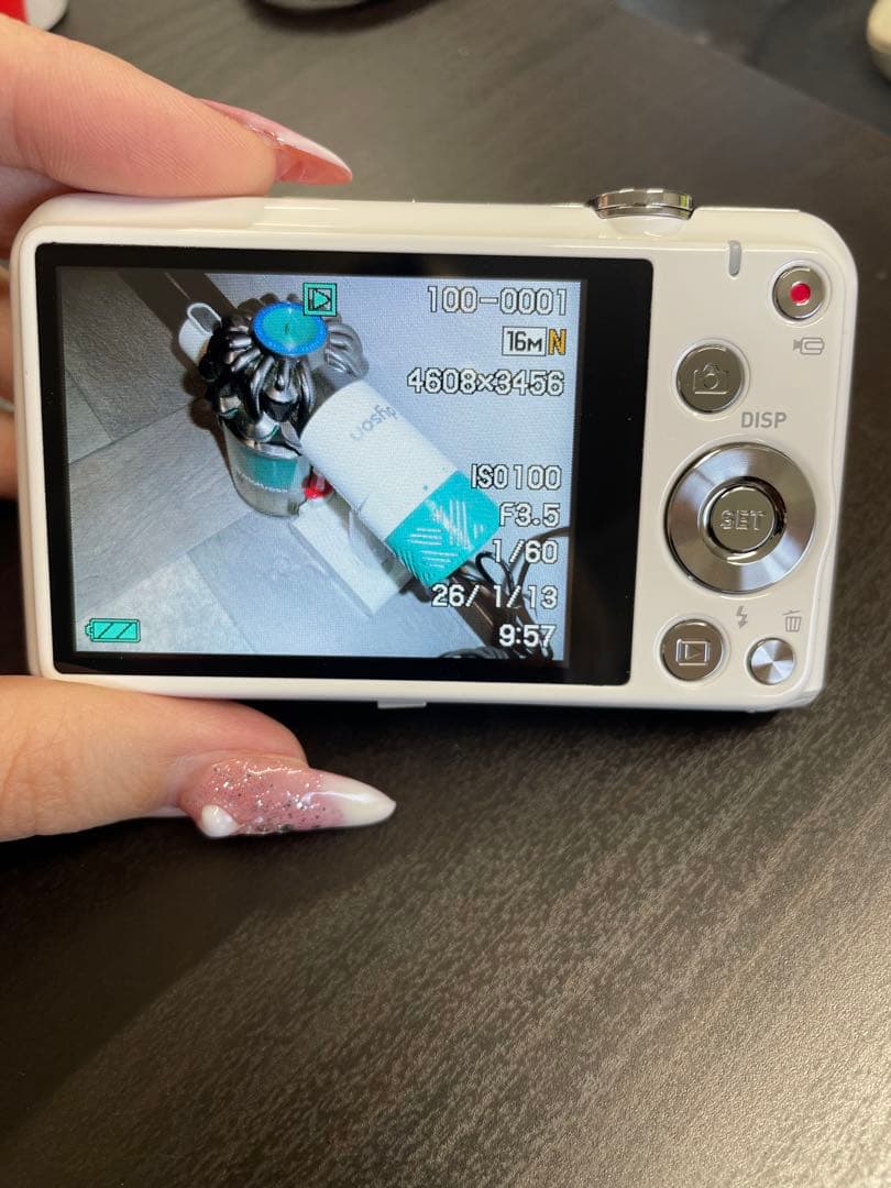 CASIO EXILIM EX-ZS26 ホワイト　電源OK