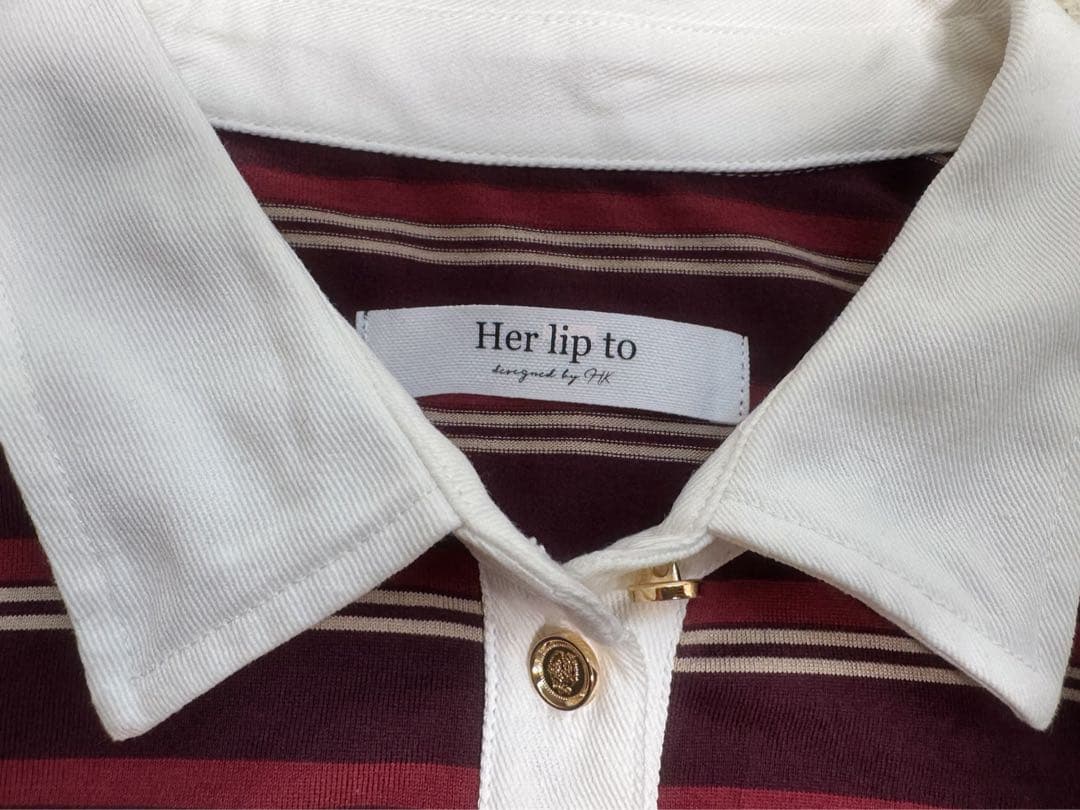 Her lip to￤Laurel Emblem Polo Shirt