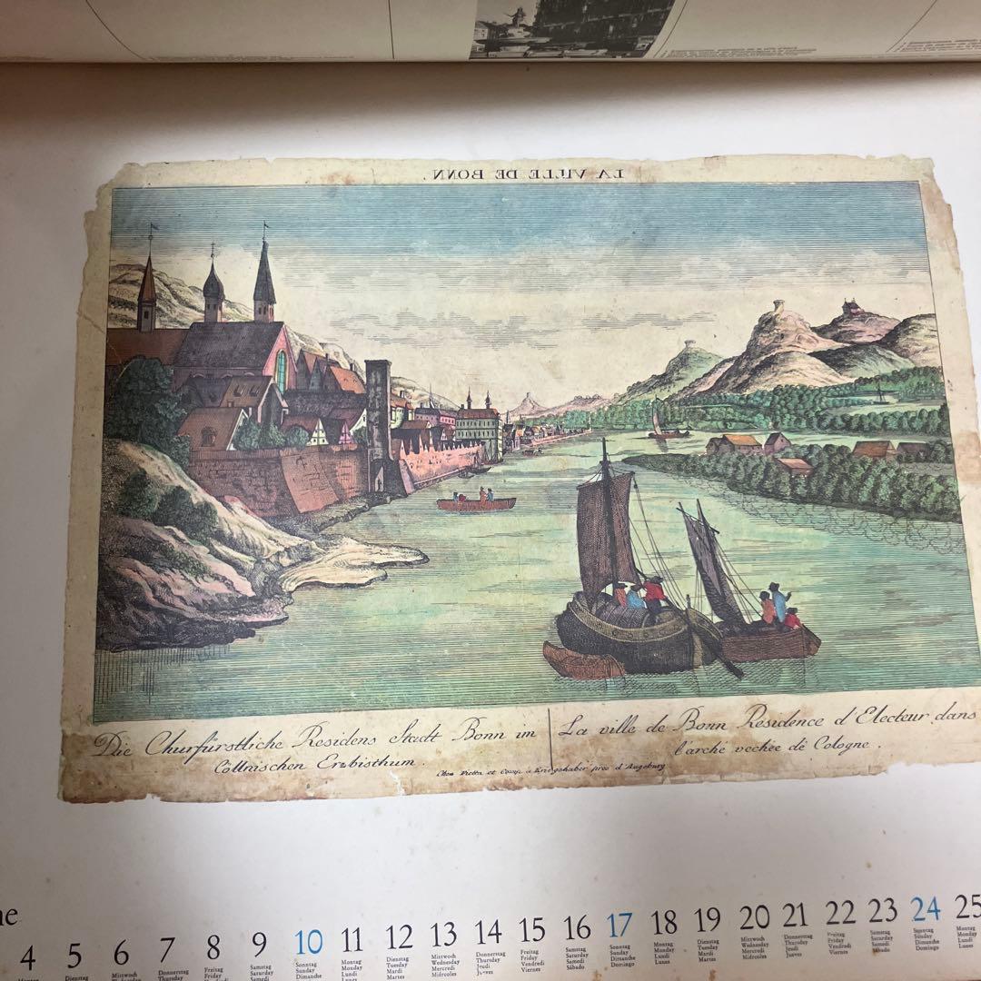 超希少　1973年　ドイツ複製画コレクション　カレンダー