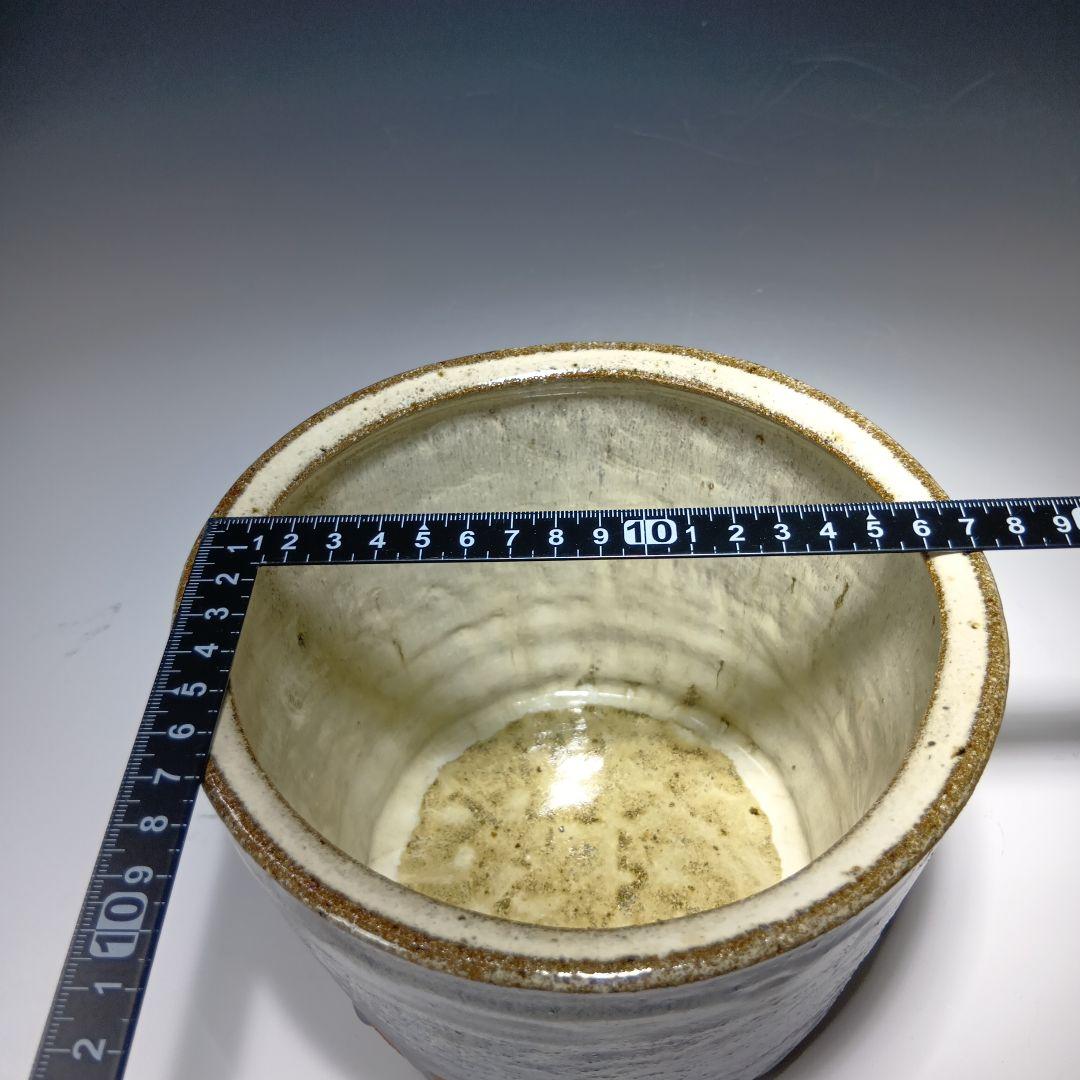 茶道具　(13代)太郎右衛門窯　朝鮮唐津水指　共箱　美品