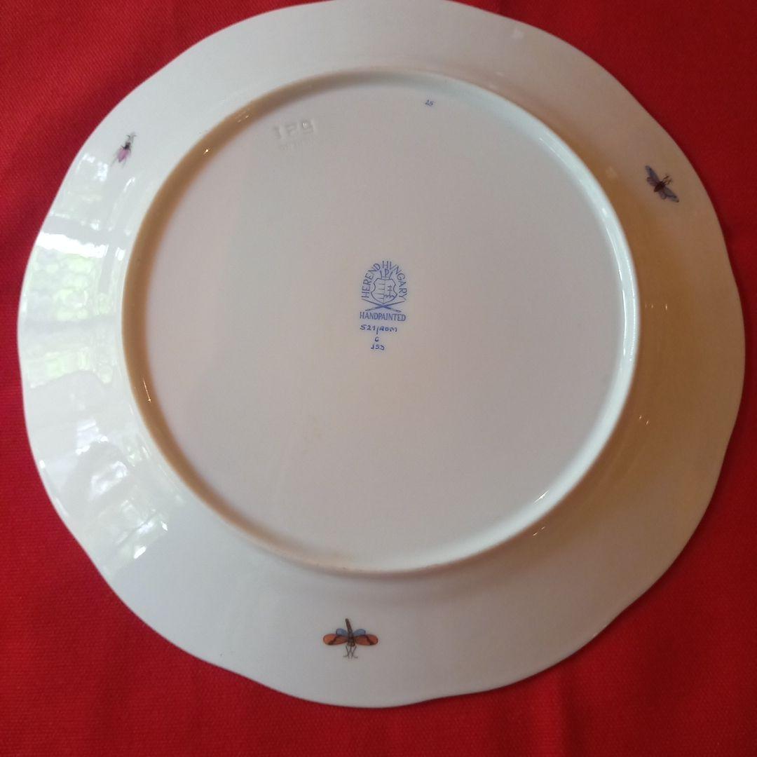 ヘレンドロスチャイルドバードディナー皿5枚セット