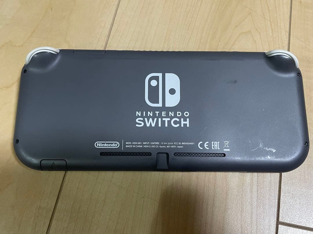 美品　Nintendo Switch Lite グレー 本体 オマケ付き