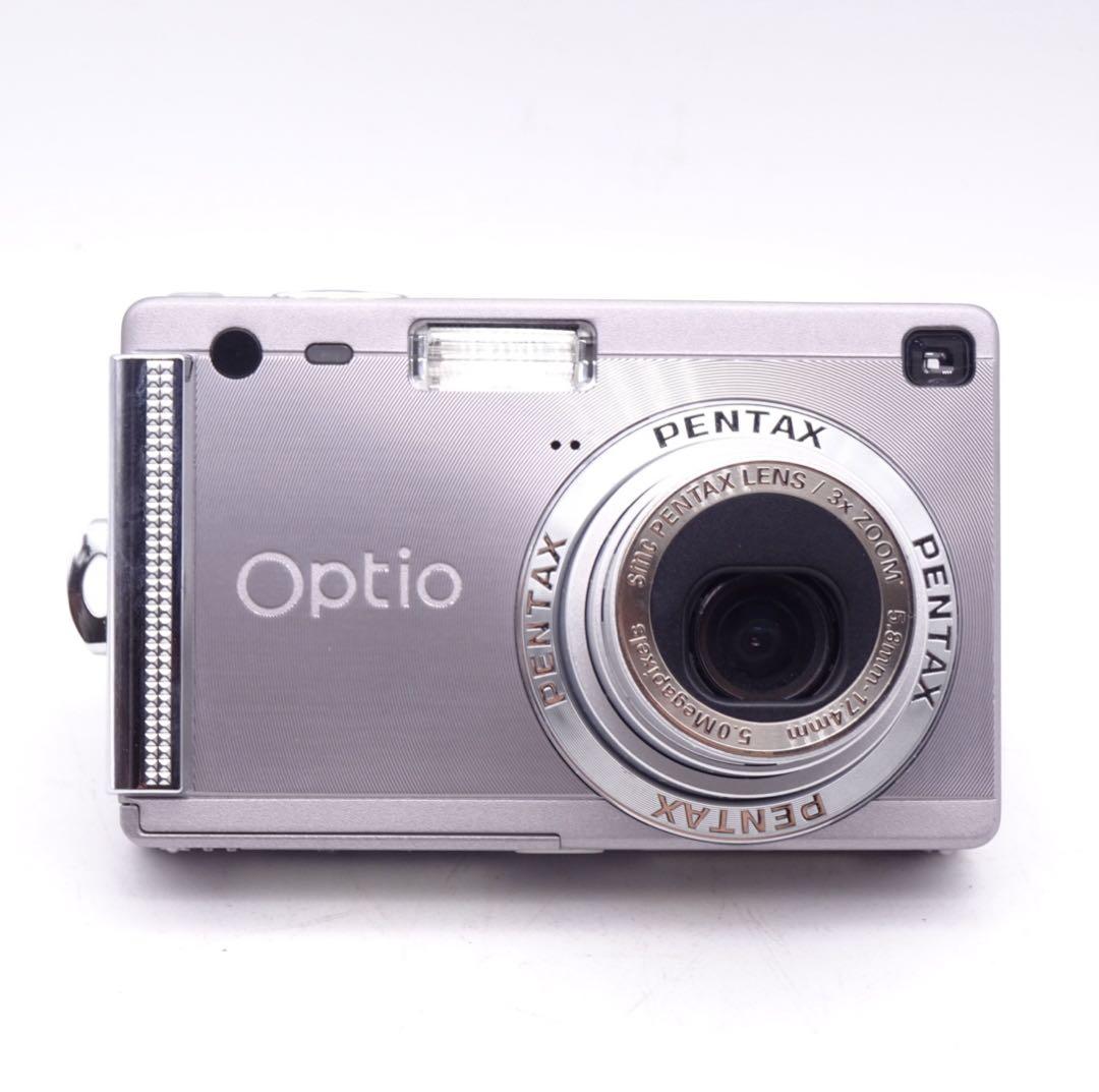 【完動美品】 PENTAX Optio S5i コンパクトデジタルカメラ