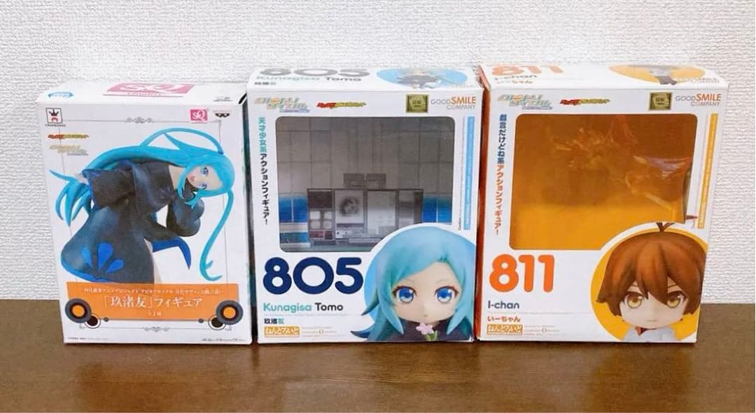 4体 玖渚友 いーちゃんフィギュア ねんどろいど クビキリサイクル 青色サヴァン