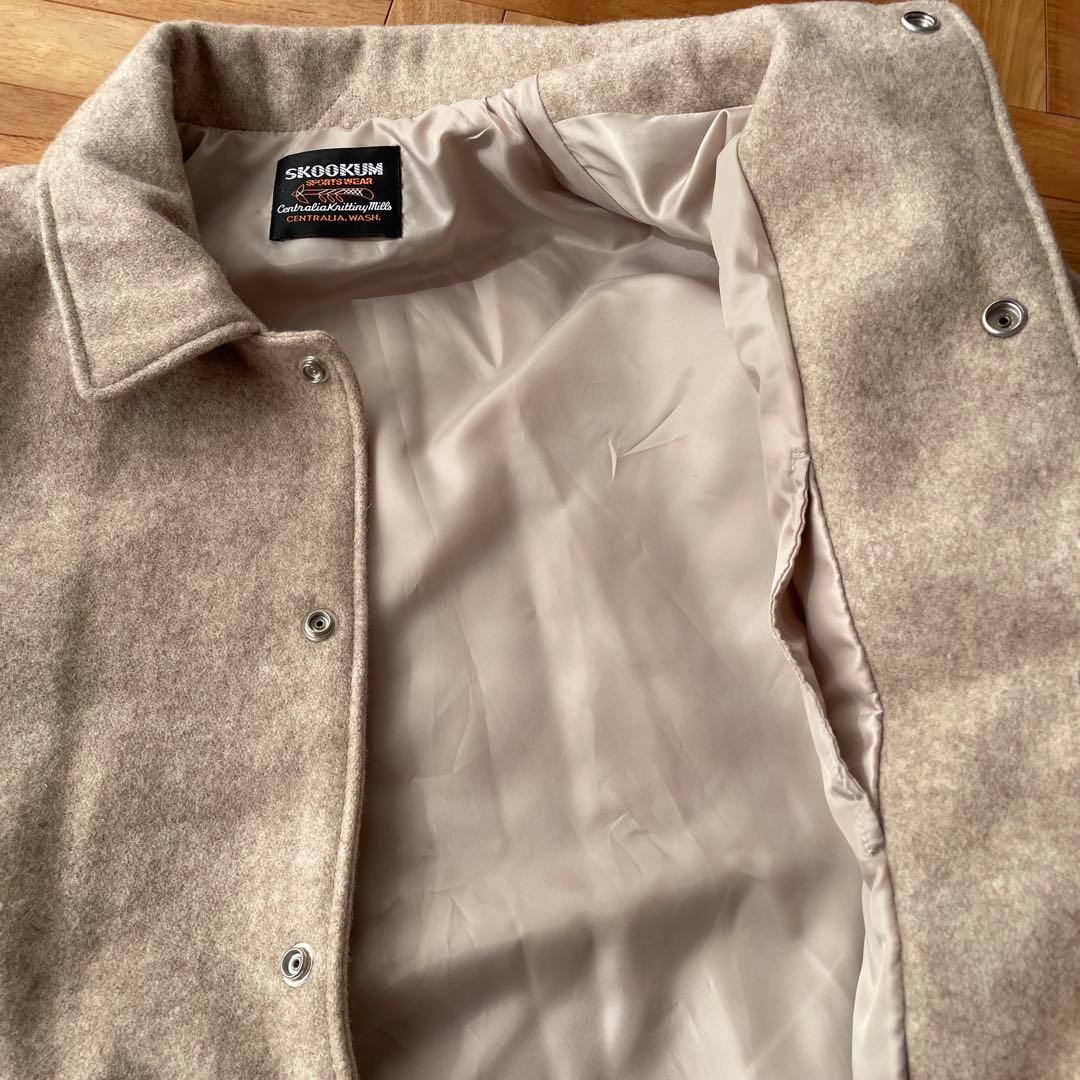 美品 417エディフィス 別注 スクーカム スタジャン バブアー AVIREX