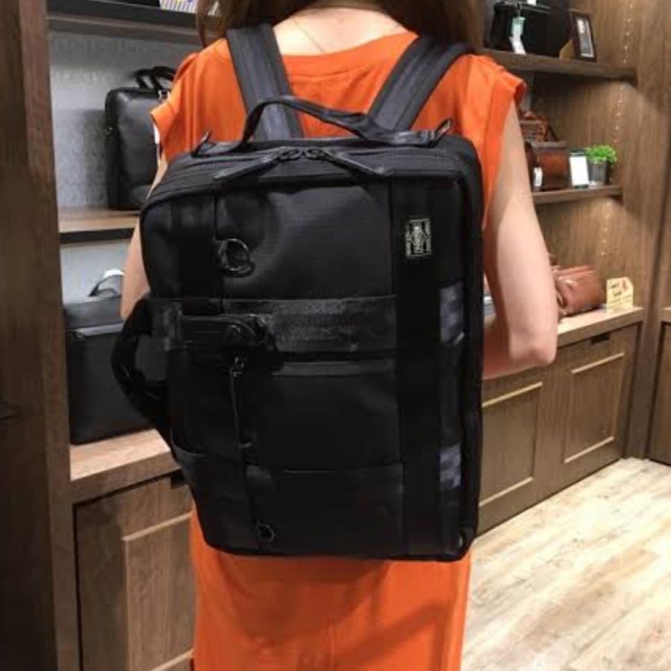 美品】PORTER　ヒート　3WAY　ブリーフケース　2層　マグライト付　現行品