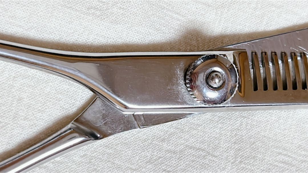 トリミングシザー 左利き用 すきばさみ トリマー　犬