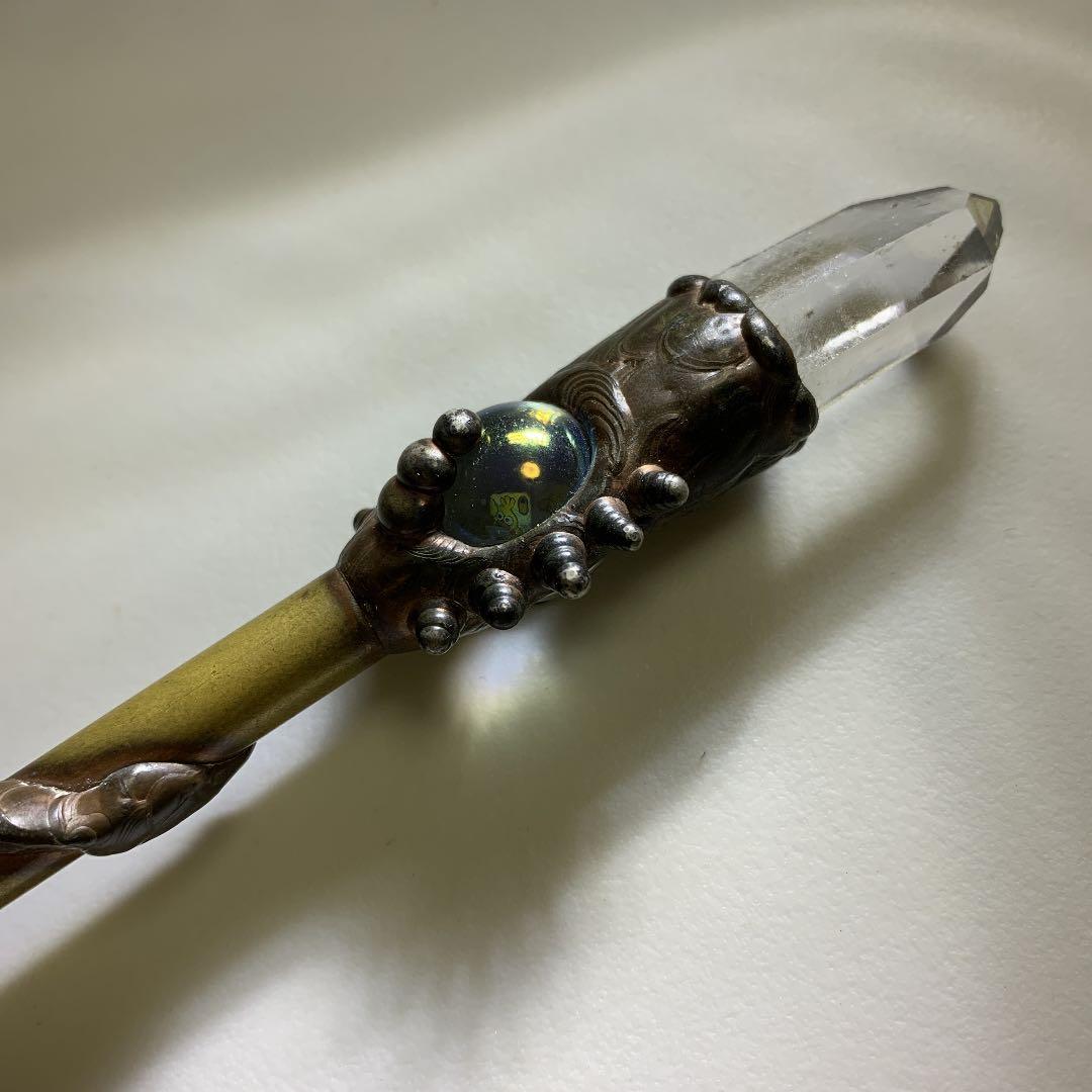 蛇 スネーク 骨董 ワンド 魔法の杖