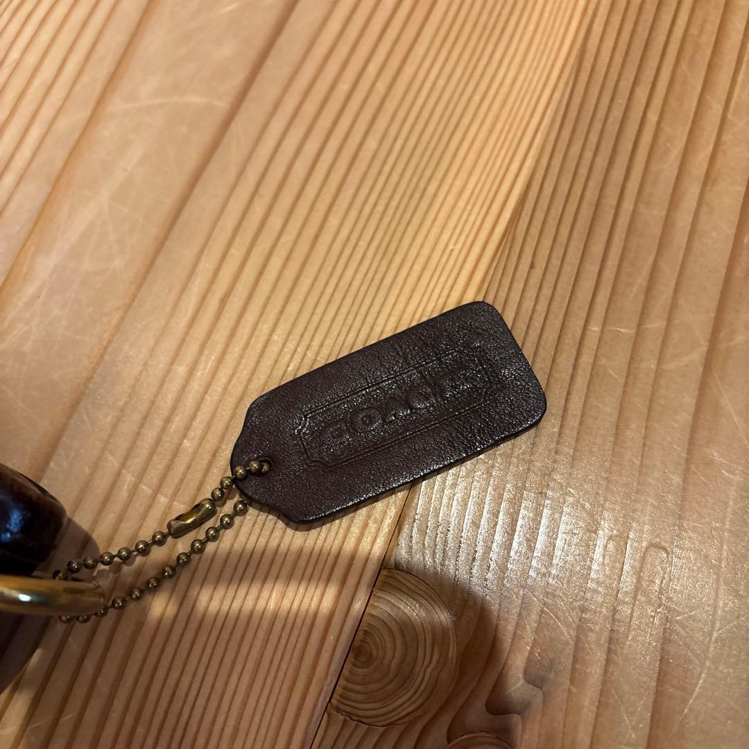 オールドコーチ ショルダーバッグ 2way ウィリス レザー 茶　USA製