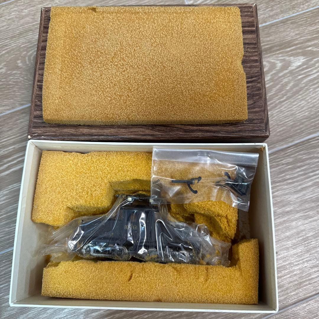 【希少】つぼみ堂模型店 ブラス ED25 塗装済完成品HOゲージ真鍮モデル 箱付