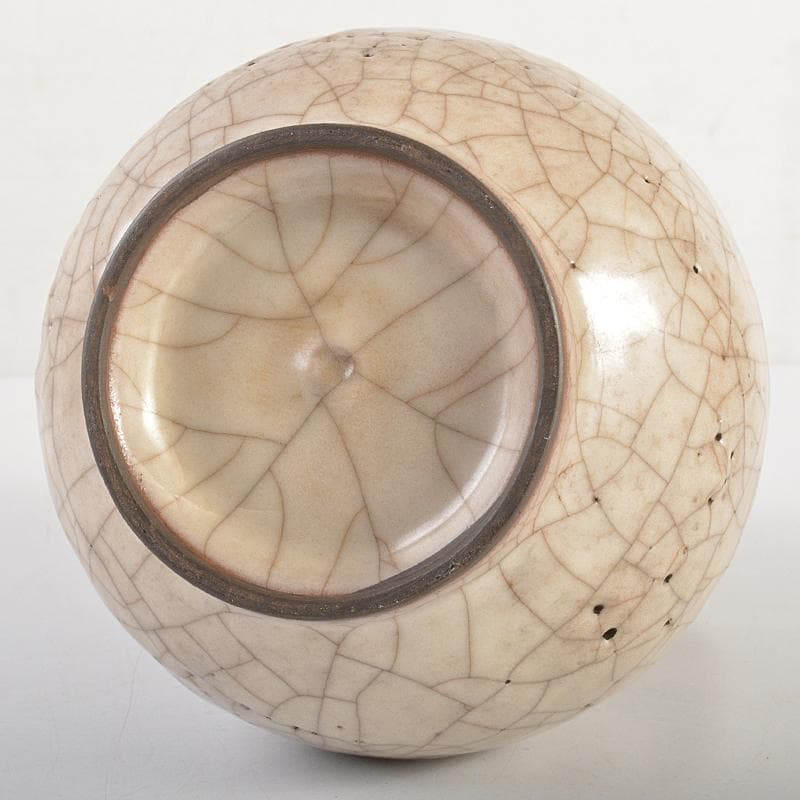 中国　哥釉　貫耳　葫蘆瓶　C　7293E