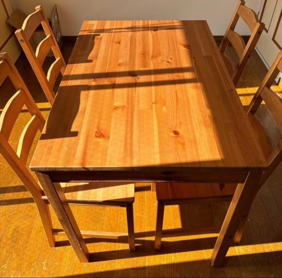 手渡し限定　IKEA JOKKMOKK ヨックモック　ダイニングテーブルセット