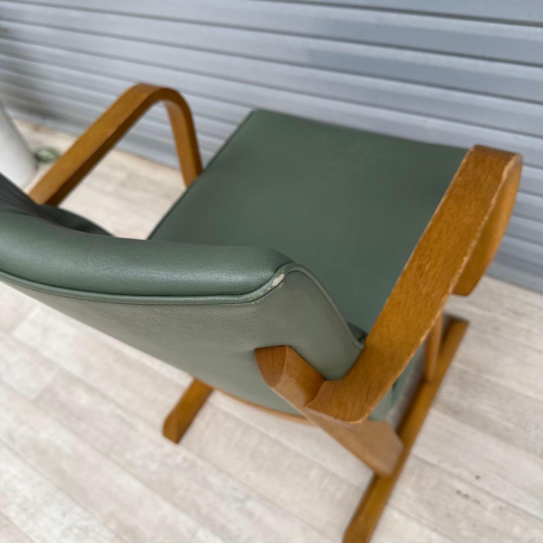 飛騨産業　アームチェア　ダイニングチェア　円空　佐々木敏光 デザイナーズ　④