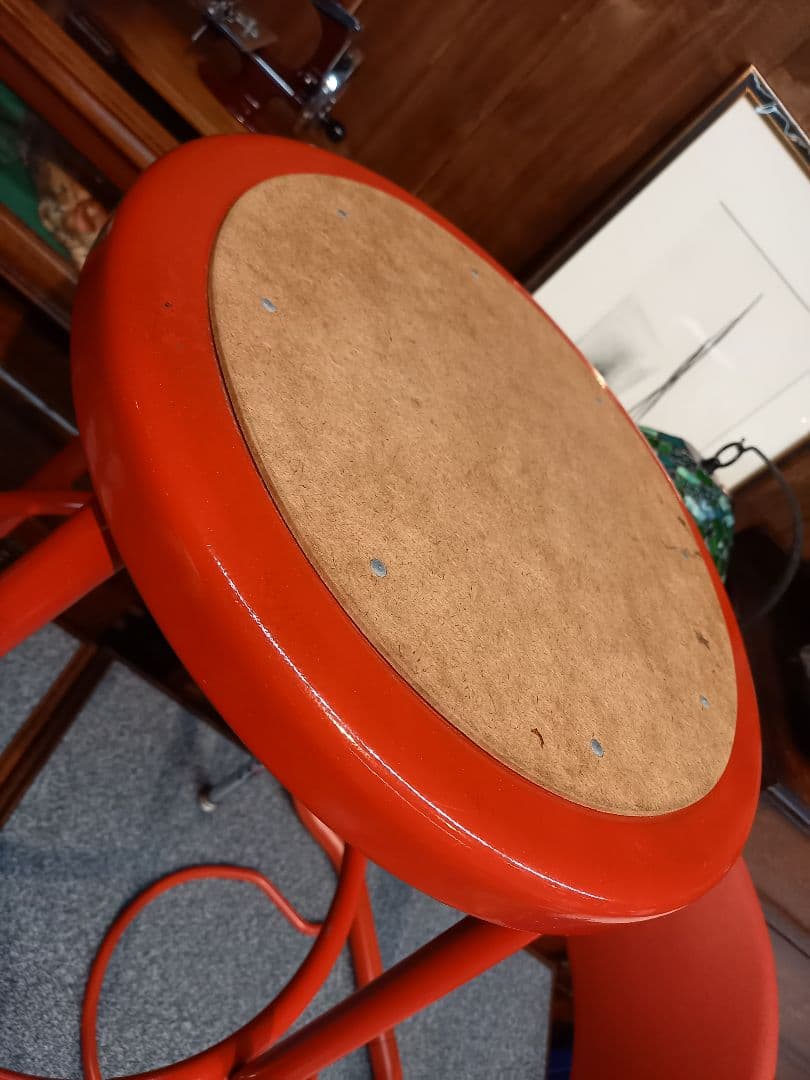 レア　1970s　アメリカ製　ヴィンテージ　スチール　インダストリアル　スツール