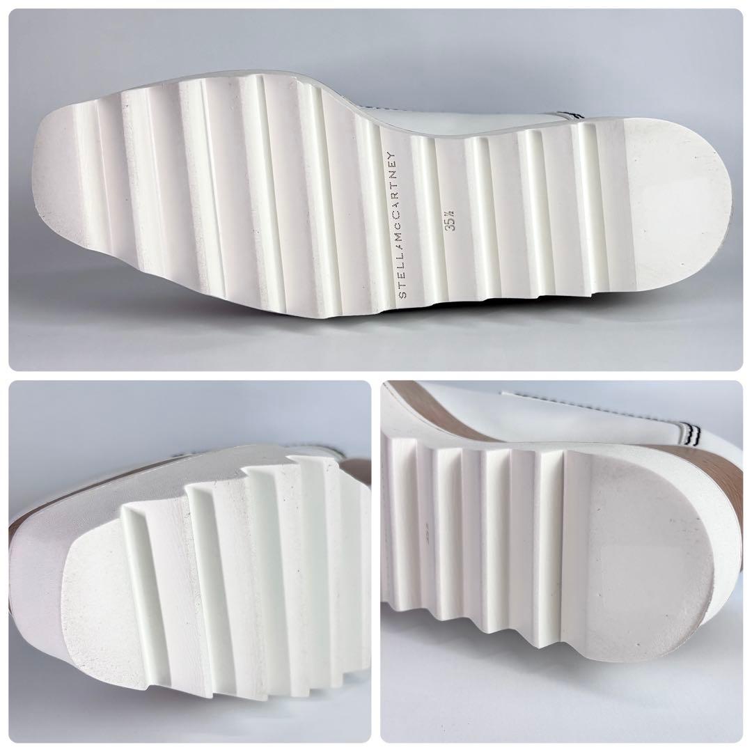 希少極美品✨ ステラマッカートニー 厚底 エリス シューズ ホワイト 23cm