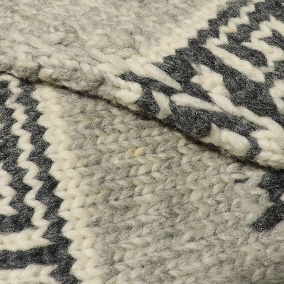 美品★XL★KANATA★カウチンニット★サンダーバード★カナダ製★カーディガン