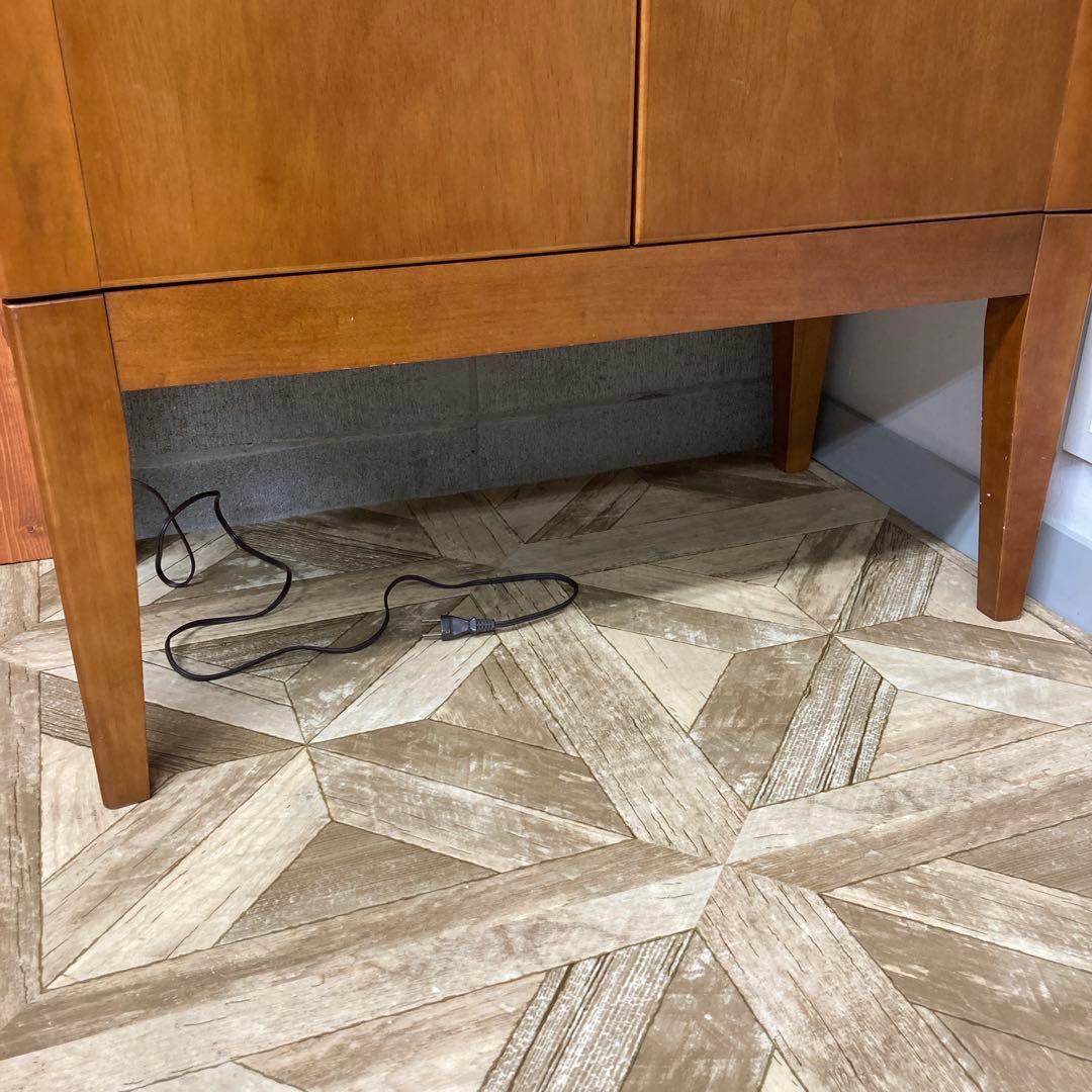 【送料込み】マルニ木工　ダウンライト付きキャビネット　フタバ木工