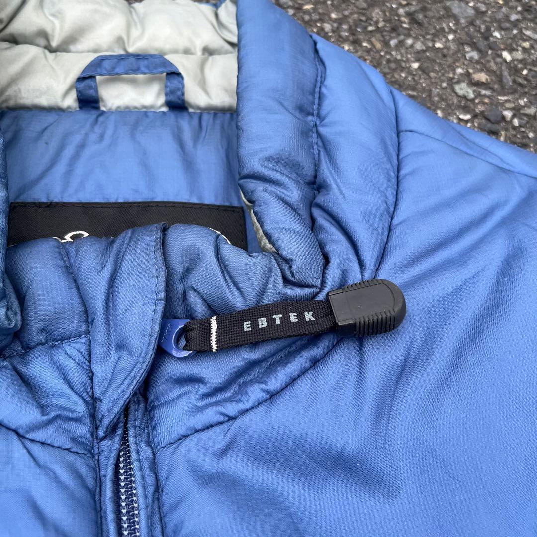 90s 00s EBTEK Primaloft ダウンベスト 中綿 テック