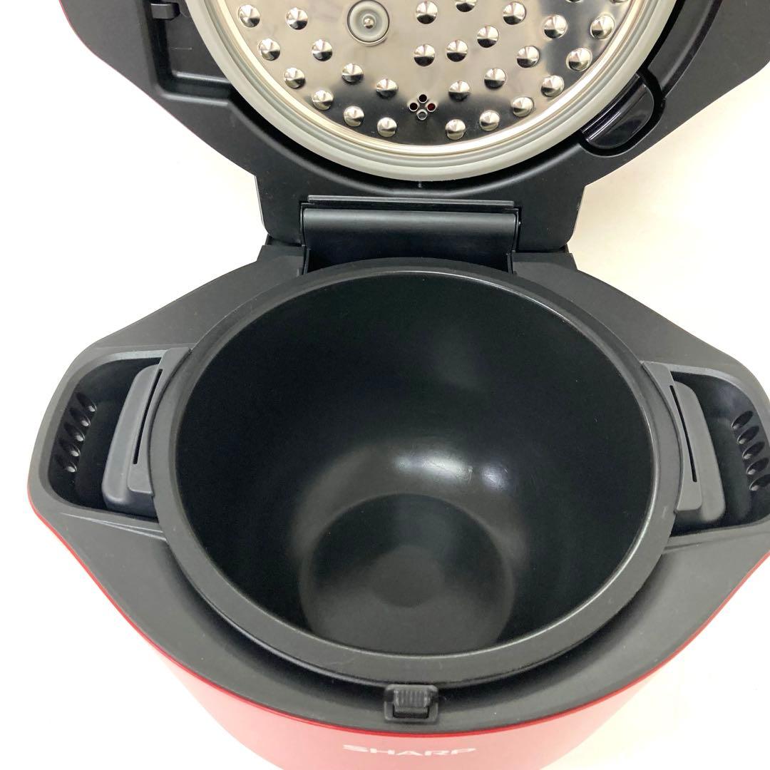 3641-B SHARP ホットクック ヘルシオ KN-HW24G レッド