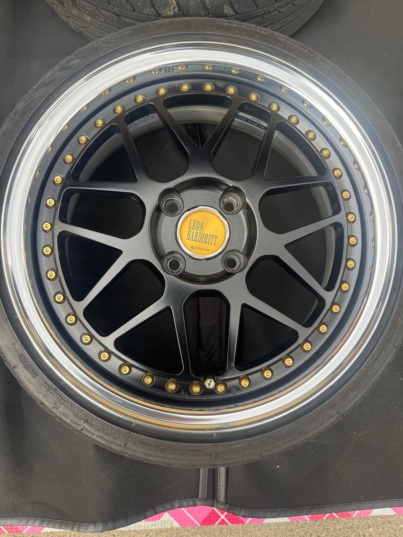 スーパースター　レオンハルト　ゲミュート　マッドブラック　軽　16インチ