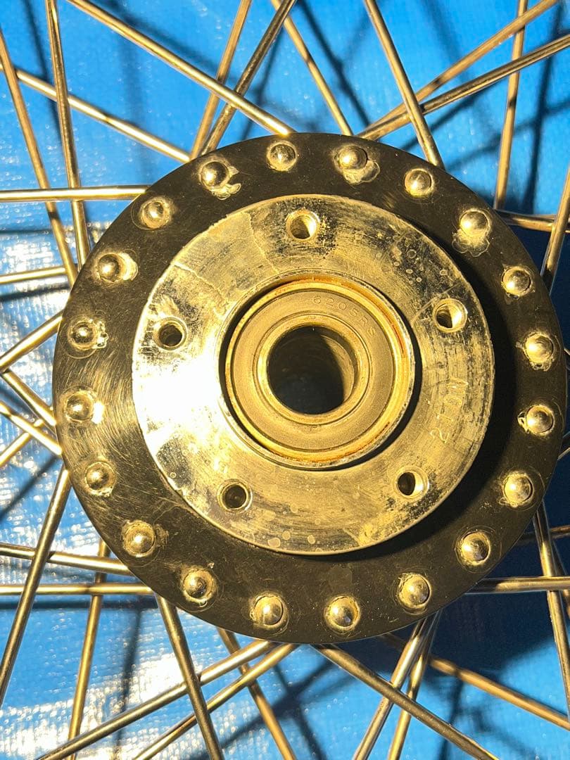 【送料無料❣️激レア】ハーレー21インチホイールDNA？PM？ショベルパン エボ