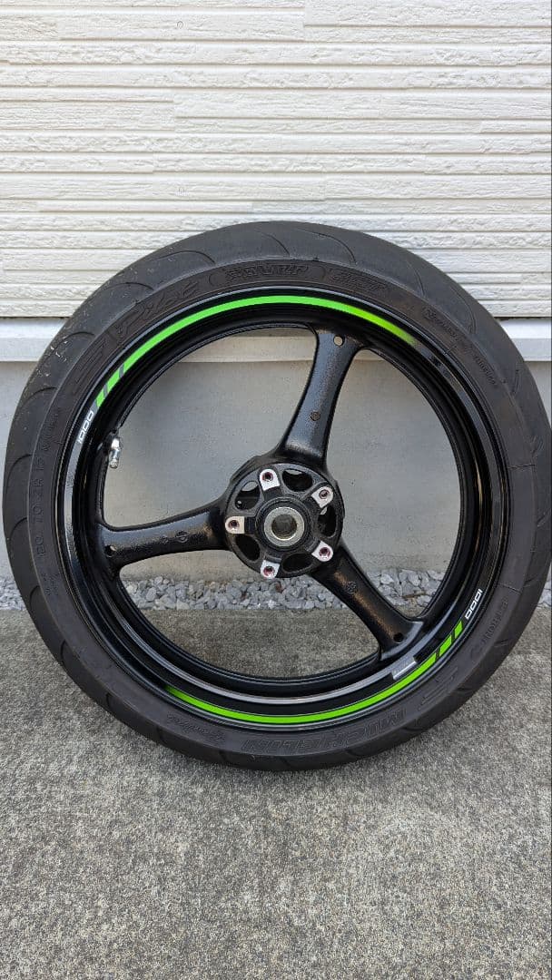 Kawasaki　zx10r 2021年式　純正タイヤ・ホイールセット