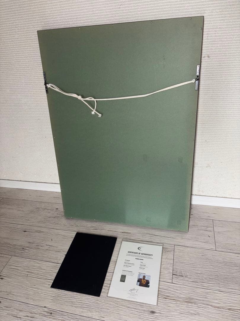 THE DUGOUT メッシ サイン入りユニフォーム フレーム付き