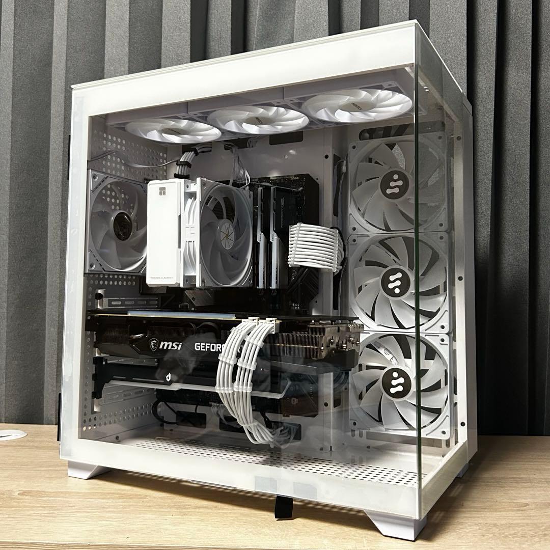 超高性能 白 ゲーミングPC RTX3070 Windows11 ワイルズ快適