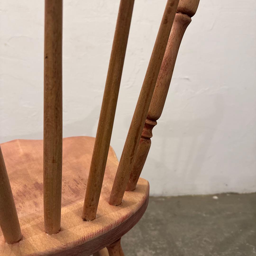 hangoutビンテージ　ダイニングチェア　木製チェア　剥離　2