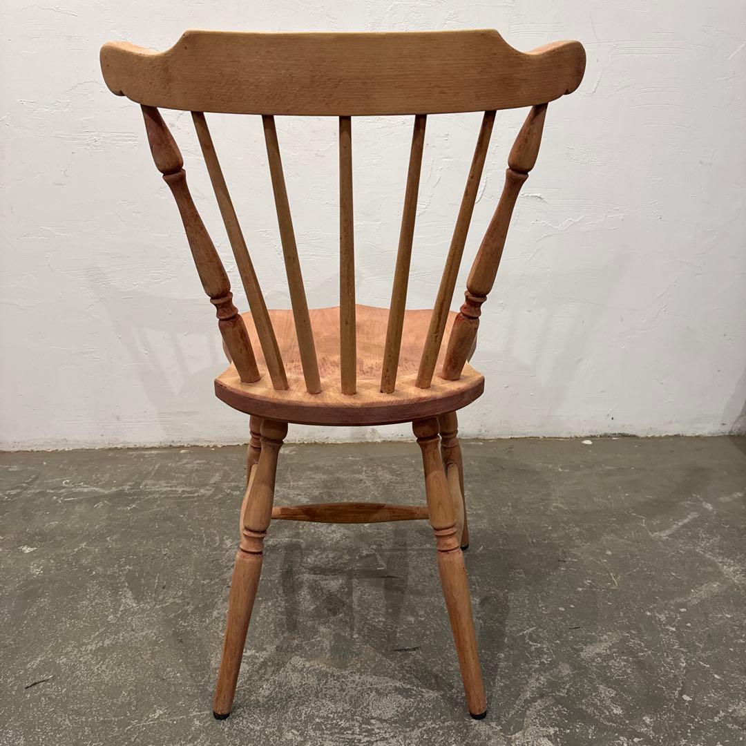 hangoutビンテージ　ダイニングチェア　木製チェア　剥離　2