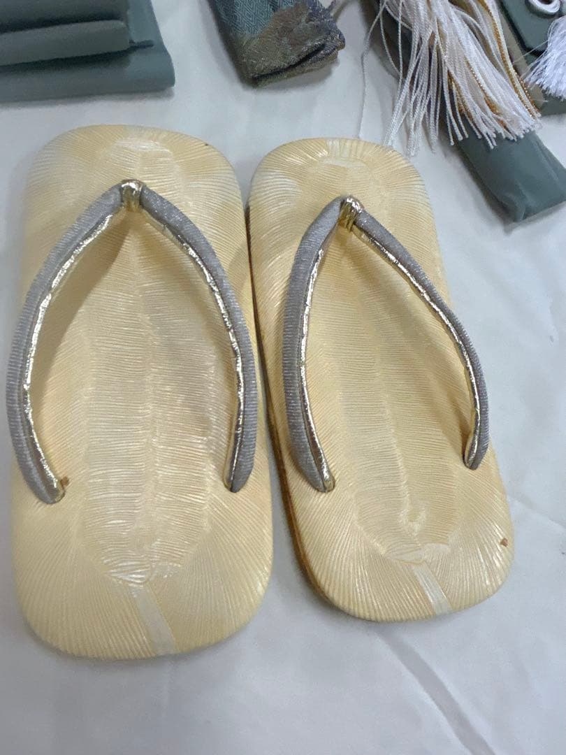 七五三 男の子用 7歳 平安時代 着物 羽織 はかま 草履 10点セット.