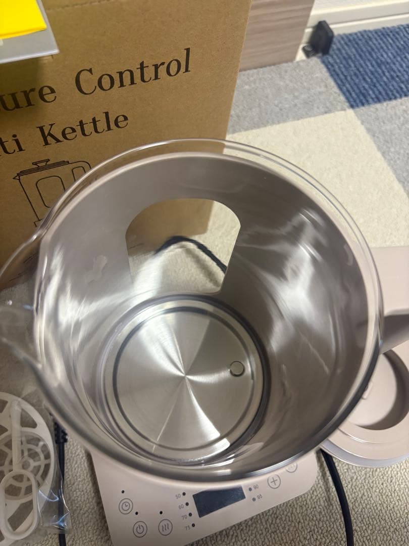 p*o様 ブルーノ　温度設定 電気ケトル ブルーノ マルチケトル BOE103