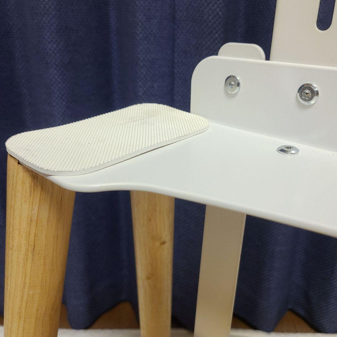 テレビスタンド 壁寄せ 32-55インチ対応 棚付き ホワイト 木製 イーゼル型