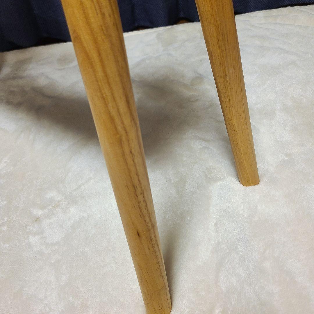 テレビスタンド 壁寄せ 32-55インチ対応 棚付き ホワイト 木製 イーゼル型