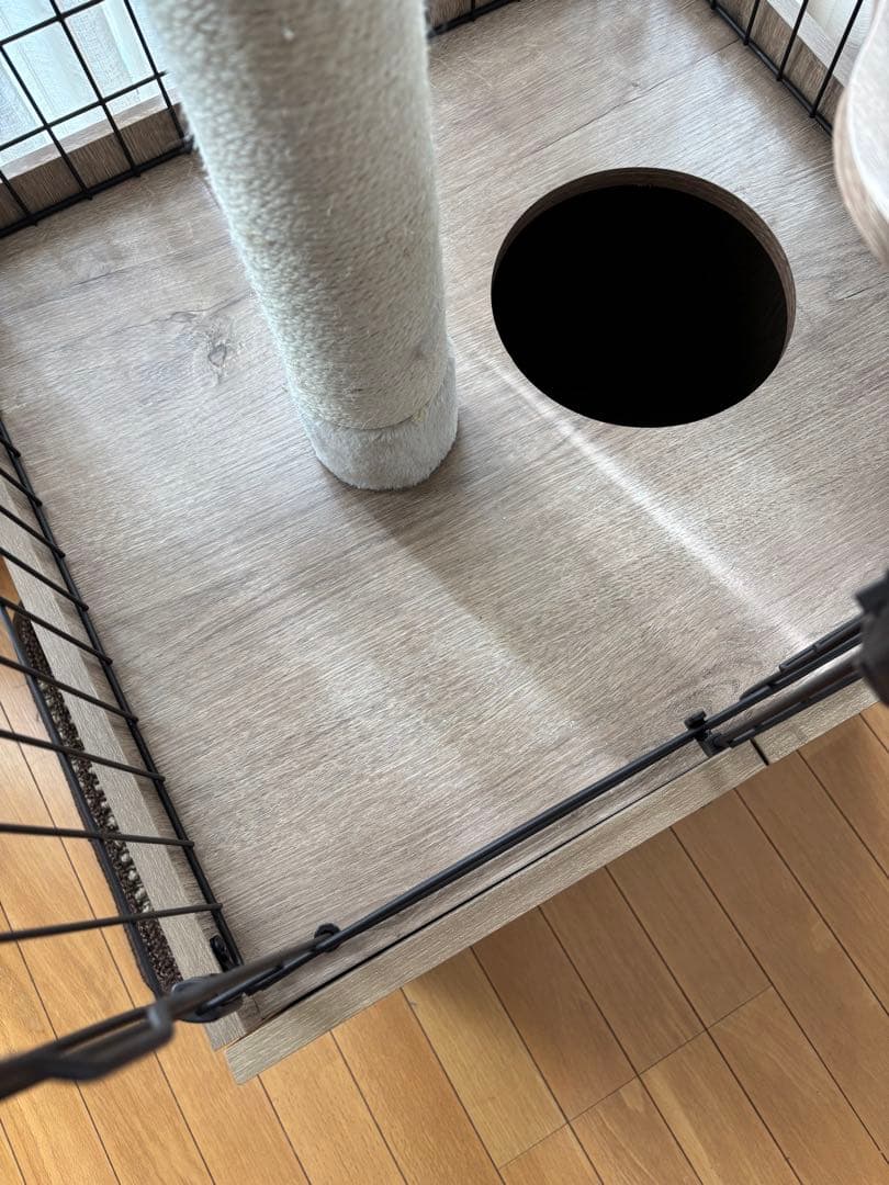 キャットケージ 多層タイプ ハンモック付き