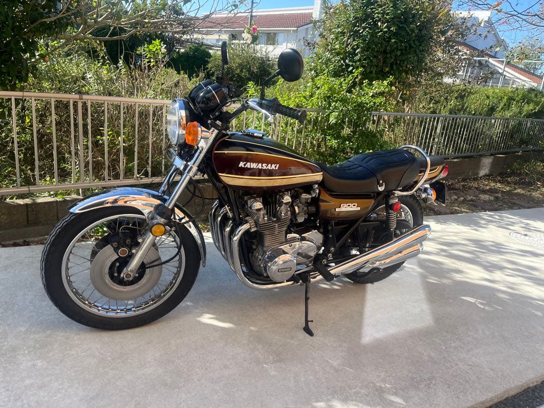 ロック少年　KAWASAKI z1 z2外装セット　ヤレ塗装