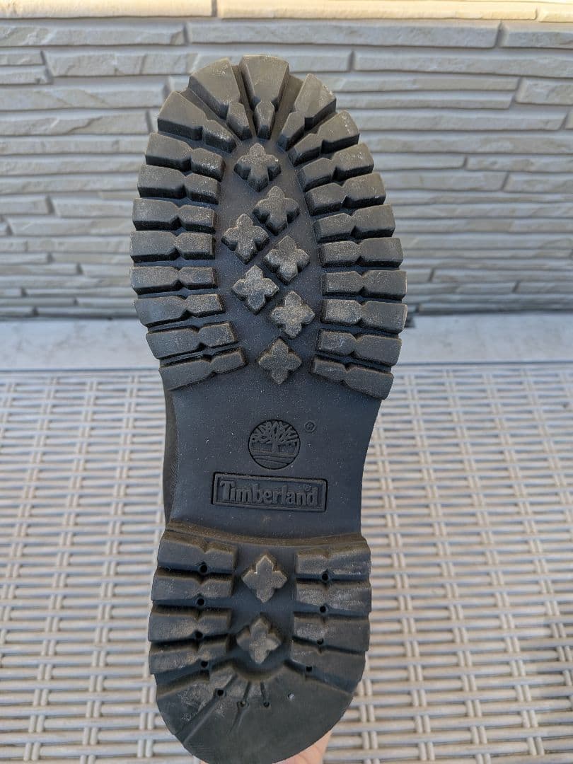 【8w 26cm】ティンバーランド 6インチ ブーツ BLACK