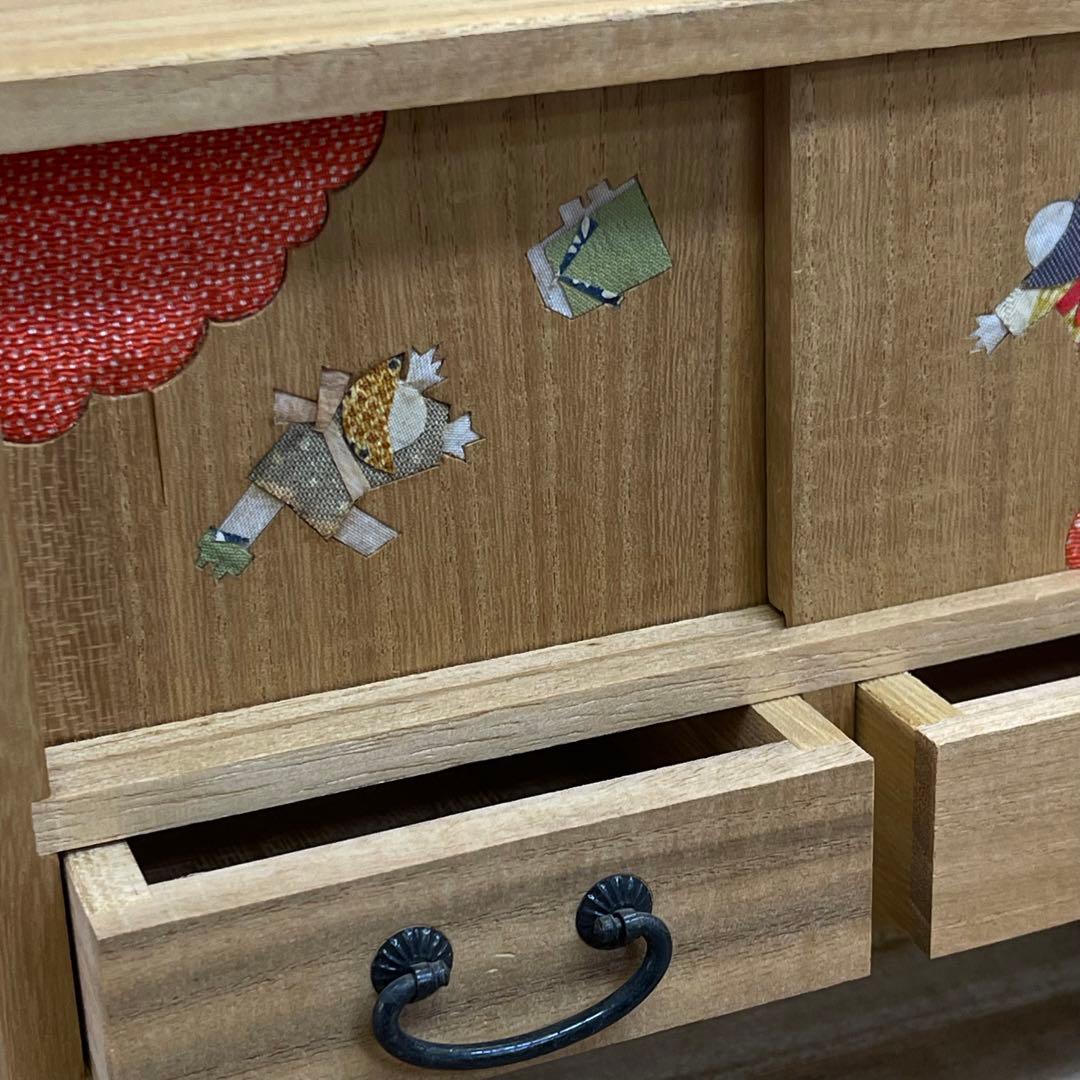 超貴重　超レア　昭和　レトロ　京都　和装霧箪笥　ミニチュア家具 人形