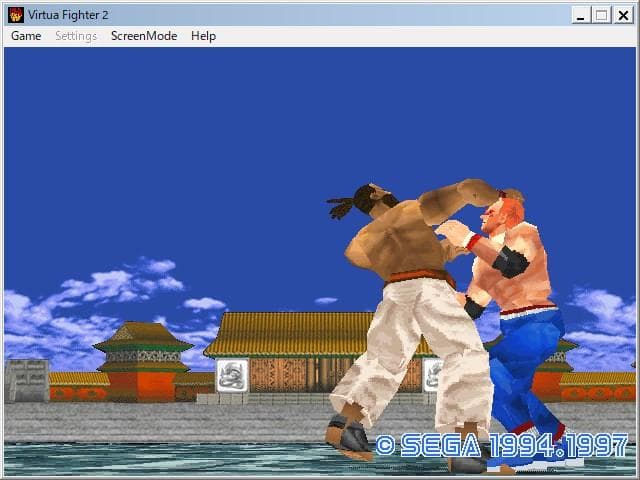 Windows10で動作確認済☆バーチャファイター2 ゲームCD-ROM