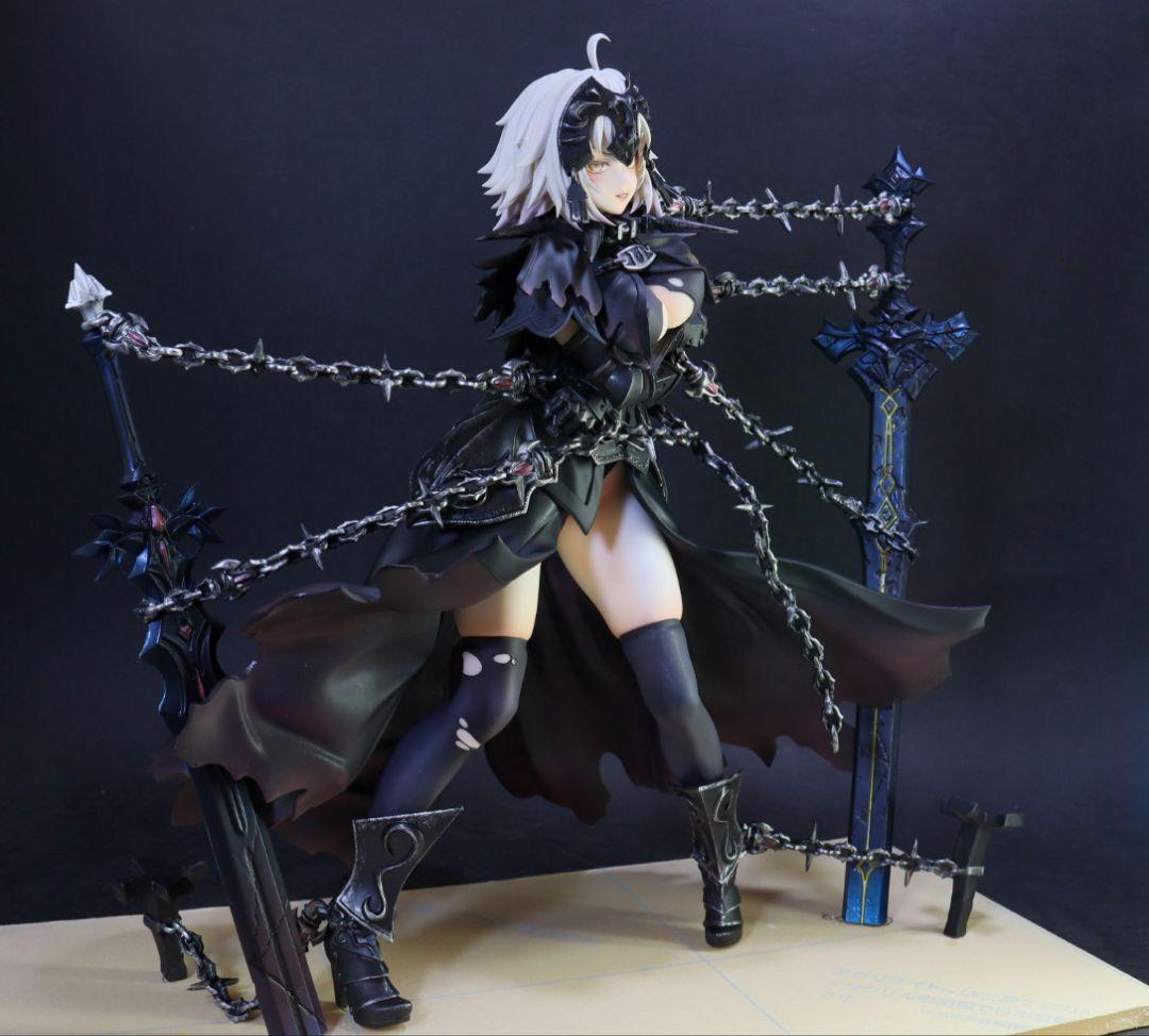 塗装済み 完成品 ジャンヌ・ダルク オルタ ガレージキット フィギュア fate