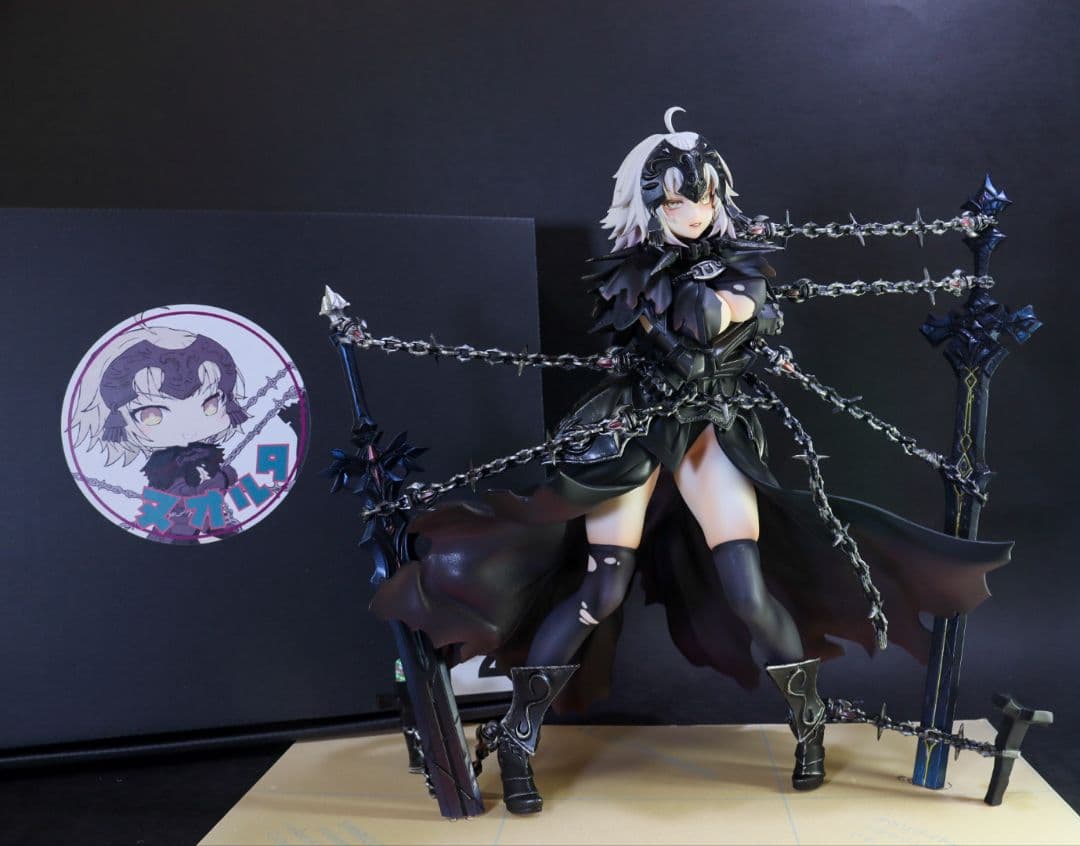 塗装済み 完成品 ジャンヌ・ダルク オルタ ガレージキット フィギュア fate