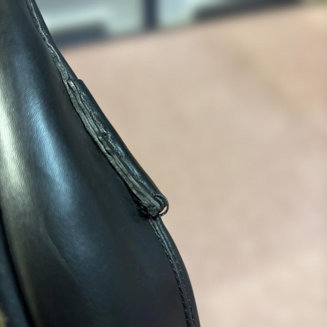 GUCCI ブラック ローファー 約27.0センチ　　　42E