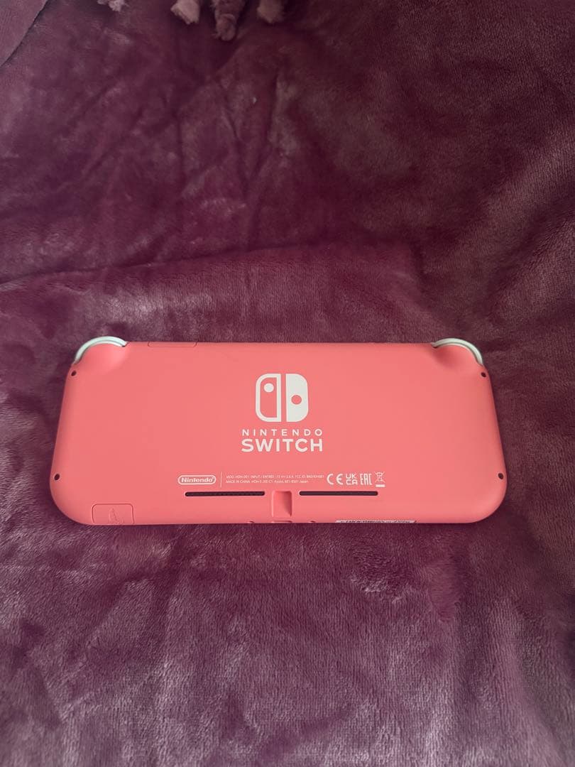 Nintendo Switch Lite ピンク 本体とゲームカード付き