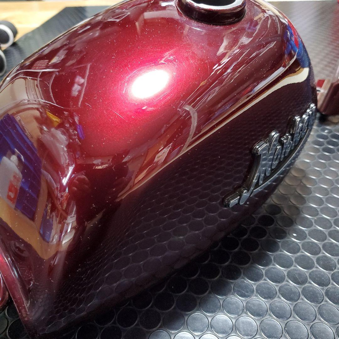 J*n様 Monkey メタリックレッド タンクとサイドカバーセット