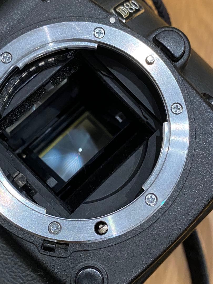 Nikon D80 デジタル一眼AFマクロ　NIKKOR 55㍉　レンズ付　※注